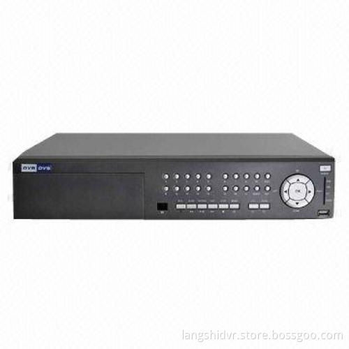 24-channel Standalone H.264 DVR with Full CIF Recording, 16 Audio, 3G, Wi-Fi, Built-in SATA Backup